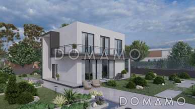 Проект двухэтажного коттеджа в стиле хай-тек, адаптированный для сейсмозоны Проект двухэтажного коттеджа в стиле хай-тек, адаптированный для сейсмозоны