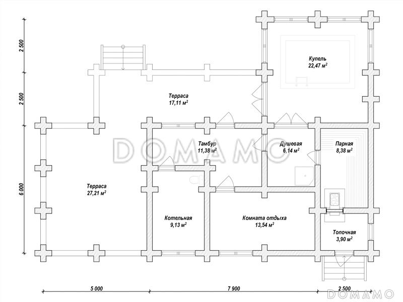 N-211 / План 1 этажа