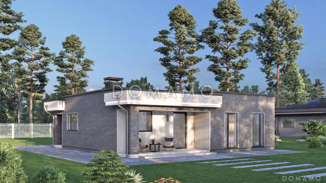 Квадра П S Брик Моно / 1