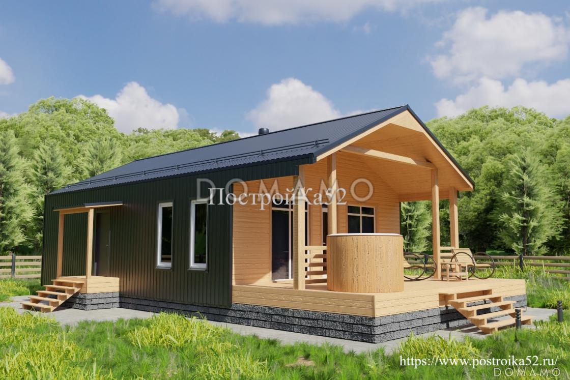 Барнхаус проект "Классик 10" / 3