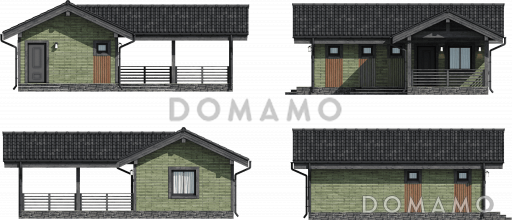 ЯНТАРЬ 77 / Фасад 1