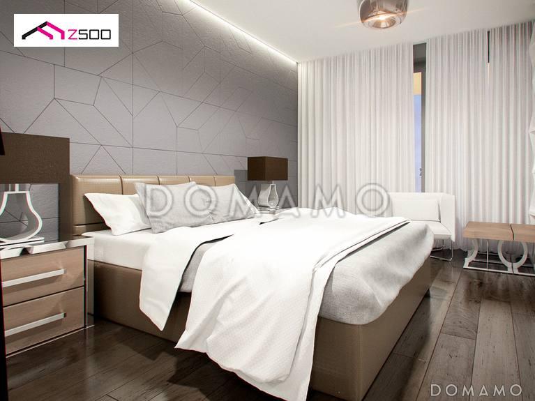 Проект кирпичного дома с кабинетом, гаражом на 2 машины и террасой на втором этаже / 12