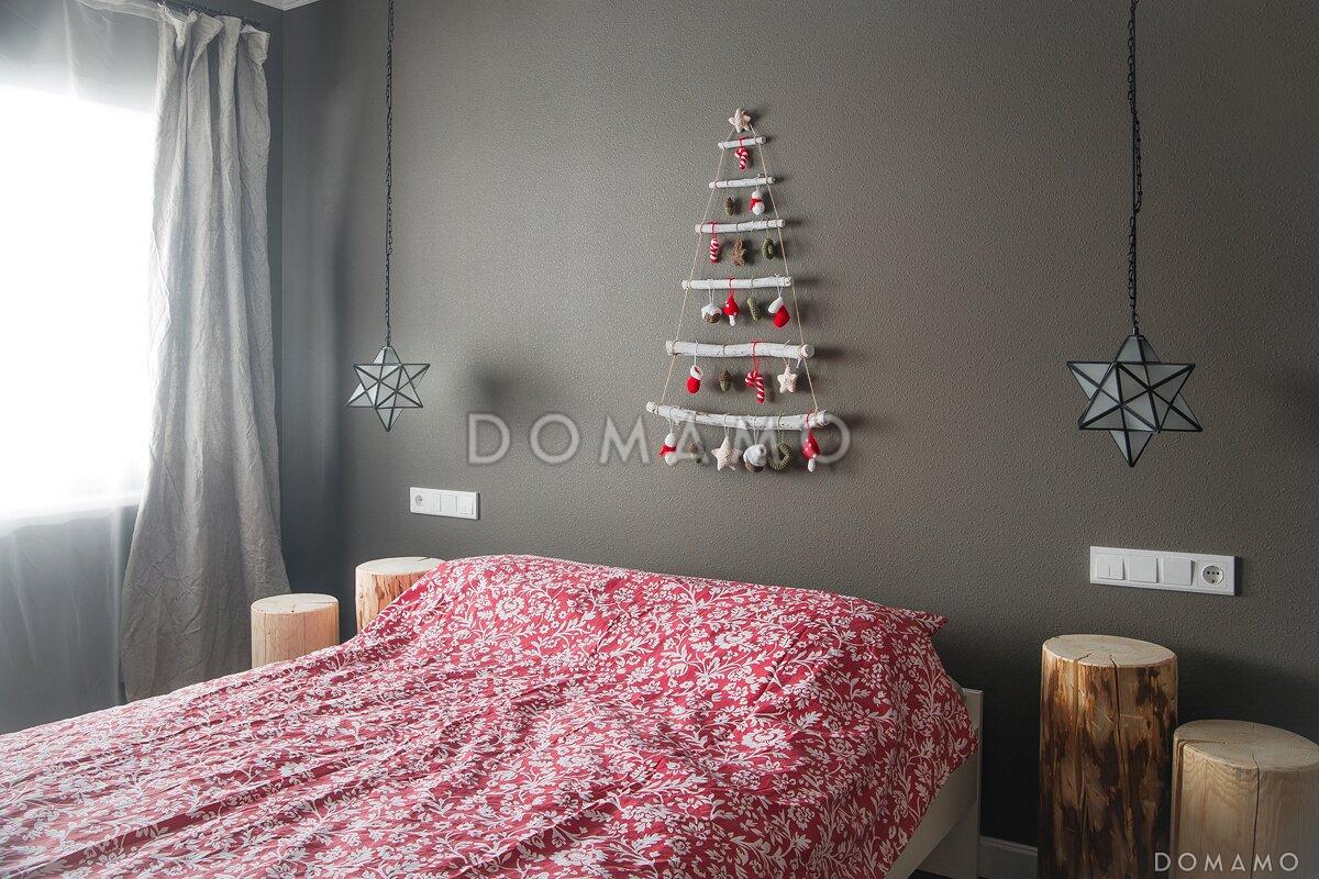 Проект мансардного дома из газобетона с 4 спальнями, кабинетом, сауной и крытой террасой / 21