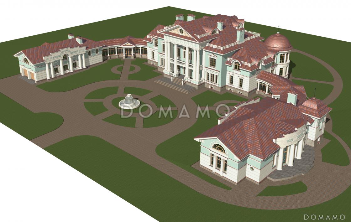 Проект большого дома более 1500 м. кв. / 6