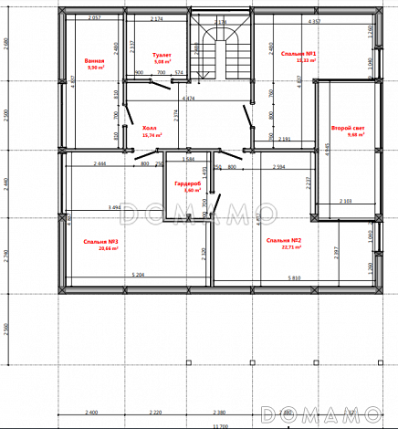 Грифон / План мансардного этажа