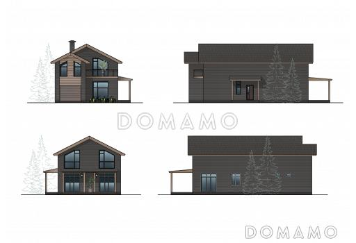 Проект 110 / Фасад 1