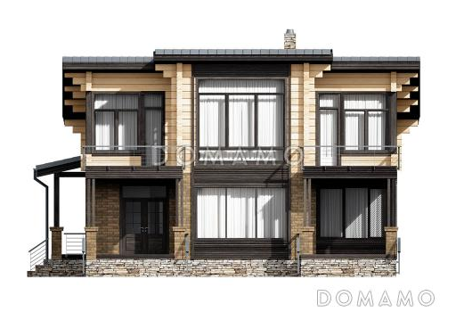 PAVLOVO HOUSE 216 / Фасад 1 PAVLOVO HOUSE 216 / Фасад 1