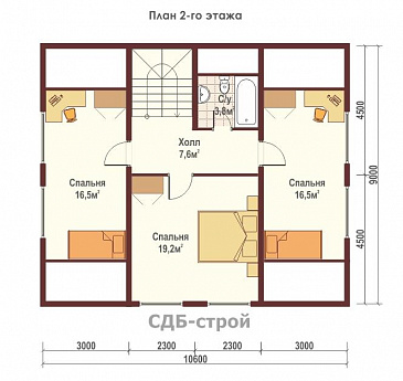 ДПБ24 / План 2 этажа ДПБ24 / План 2 этажа