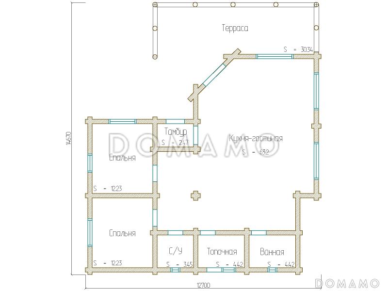 ДО-132-8 / План 1 этажа