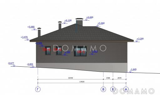 Проект 414 / Фасад 4