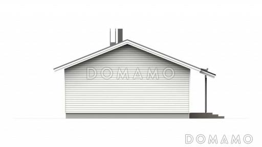 С-122 одноэтажный дом / Фасад 1