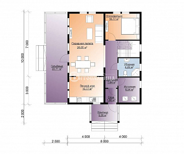 Донецк / План 1 этажа Донецк / План 1 этажа