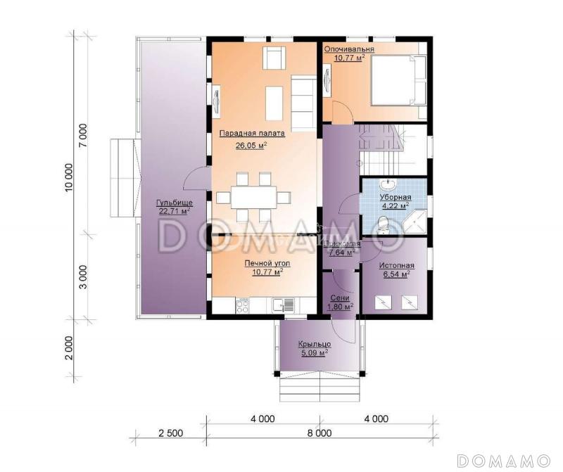 Донецк / План 1 этажа