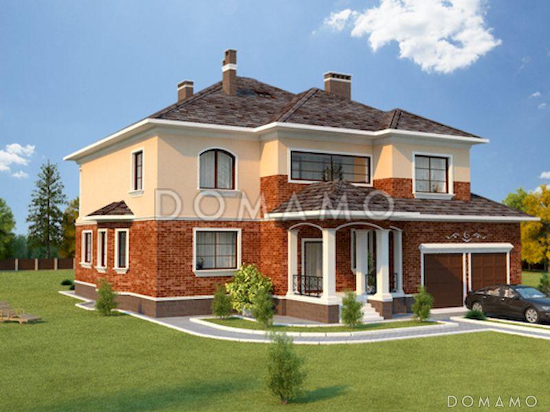 Проект дома с балконом и лоджией / 13