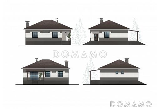 Проект 303 / Фасад 1