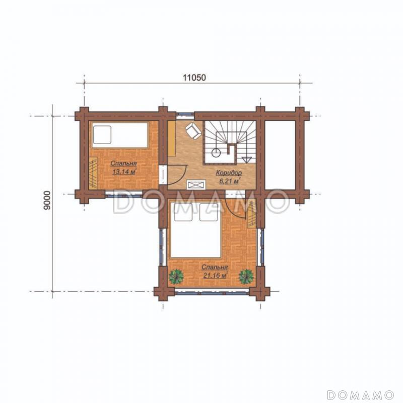 Кутурчин / План 2 этажа