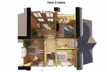 Волхов / План мансардного этажа