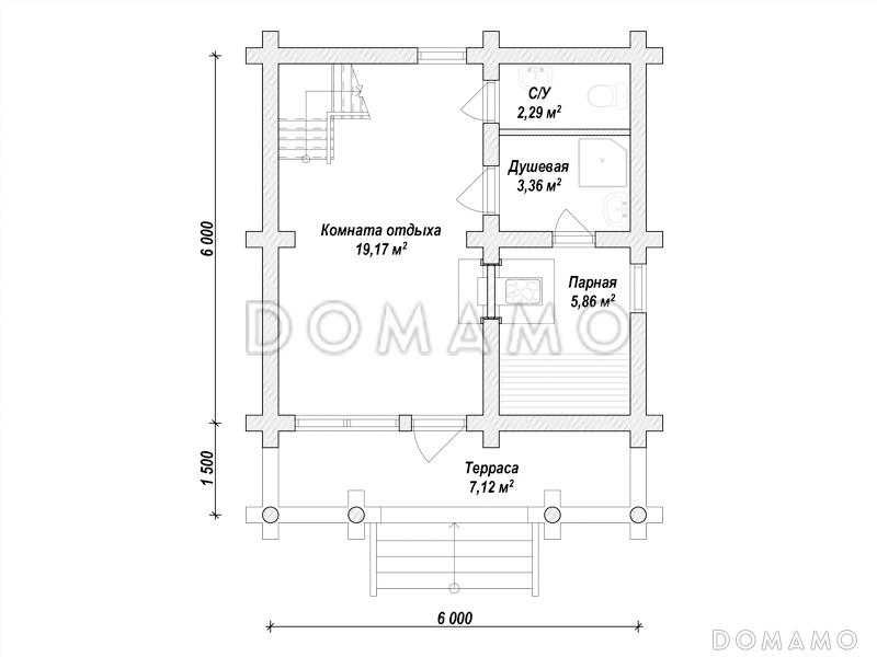 K-239 / План 1 этажа