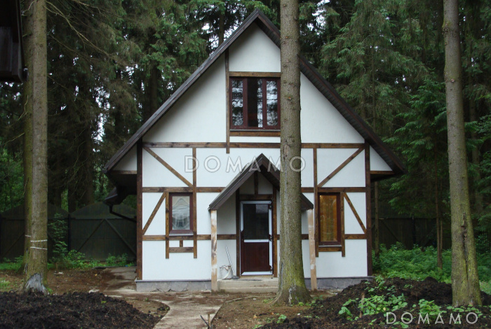 Проект каркасного дома для прислуги