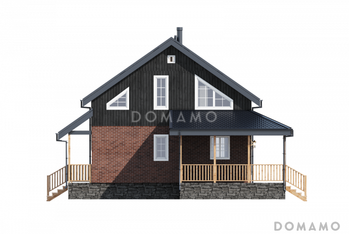 Двухэтажный дом «Мартин» (136 м2)