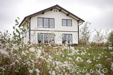 Проект кирпичного дома 10х10 с мансардой