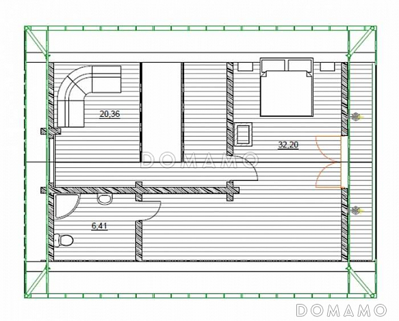 Д-32 / План 2 этажа Д-32 / План 2 этажа