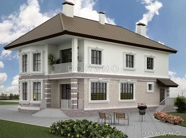 Проект загородного дома Проект загородного дома