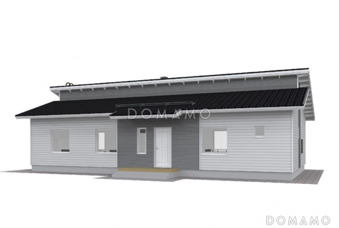 Проект каркасного дома до 150 кв.м