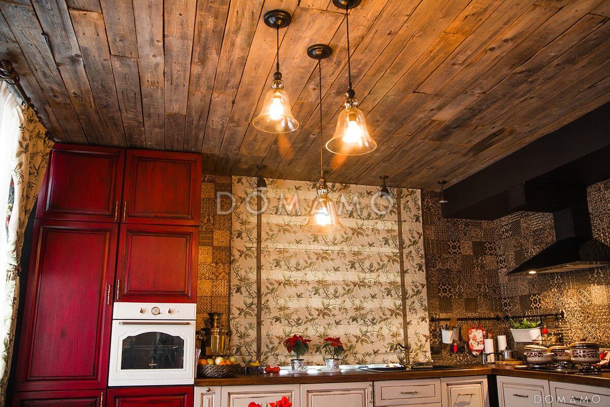 Проект мансардного дома из кирпича с крытой террасой, вторым светом и островным камином / 9