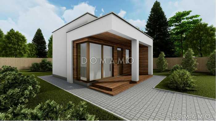 Проект бани с террасой, санузлом, комнатой отдыха