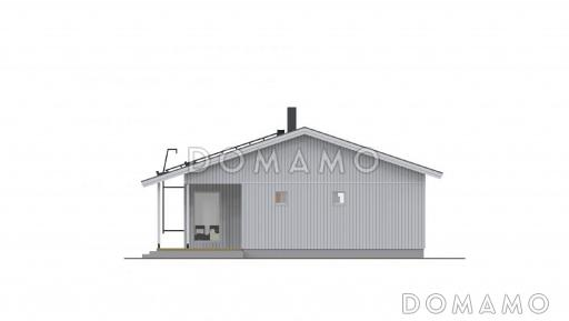 Проект рационально распланированного дома / Фасад 3