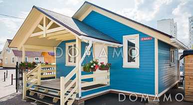 Проект дома 6х5 из клееного бруса