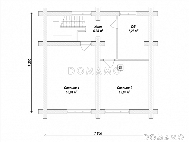 K-253 / План 2 этажа K-253 / План 2 этажа