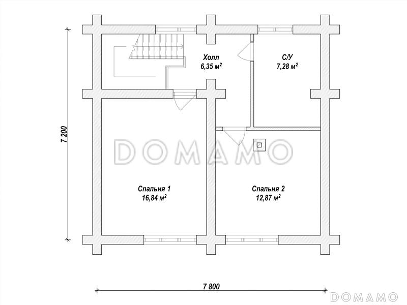 K-253 / План 2 этажа