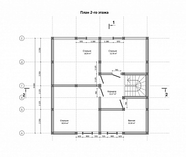 Пегас / План мансардного этажа