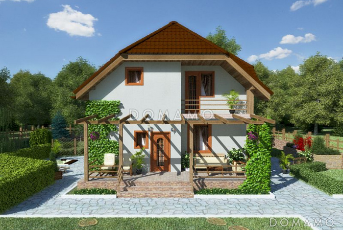 Проект загородного дома для семейного отдыха Проект загородного дома для семейного отдыха