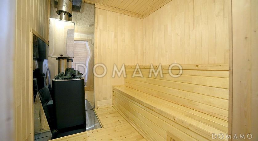 Проект бани из клееного бруса со вторым светом / 12