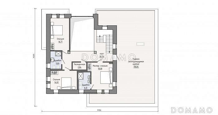 Преспа / План 2 этажа
