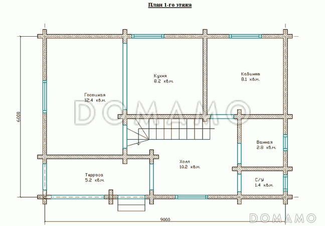ПД-019 / План 1 этажа