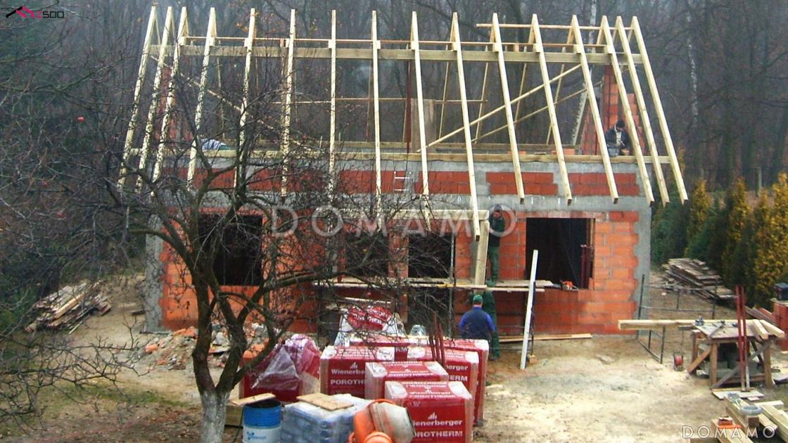 Проект компактного одноэтажного дома из газобетона с двумя спальнями, с возможностью обустроить мансарду / 15