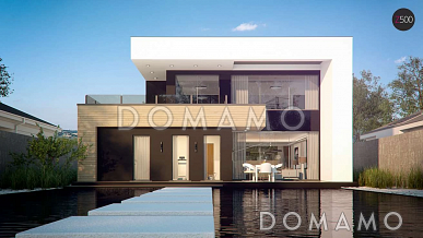 Проект дома из газобетона с 4 спальнями и большой гостиной, адаптированный для сейсмозоны Проект дома из газобетона с 4 спальнями и большой гостиной, адаптированный для сейсмозоны