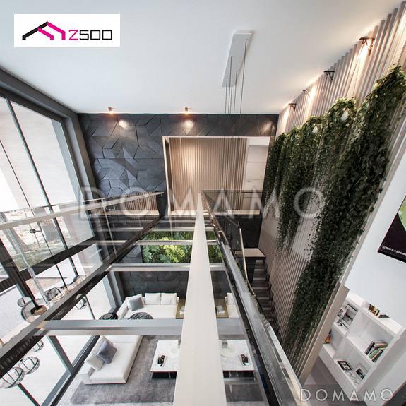 Проект дома из газобетона с кабинетом, гаражом на 2 машины и террасой на втором этаже / 10