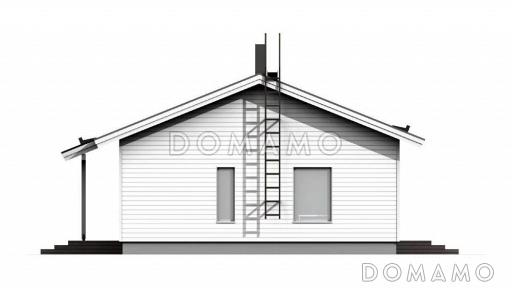 C-101 одноэтажный дом  / Фасад 1