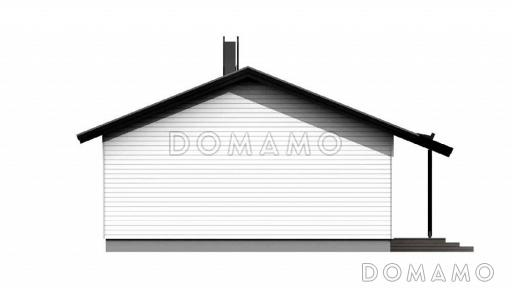 С-110 одноэтажный дом  / Фасад 1