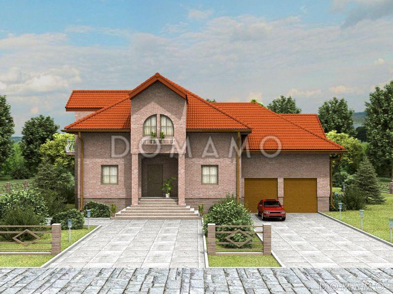 Проект загородного дома с просторными спальнями на втором этаже / 13