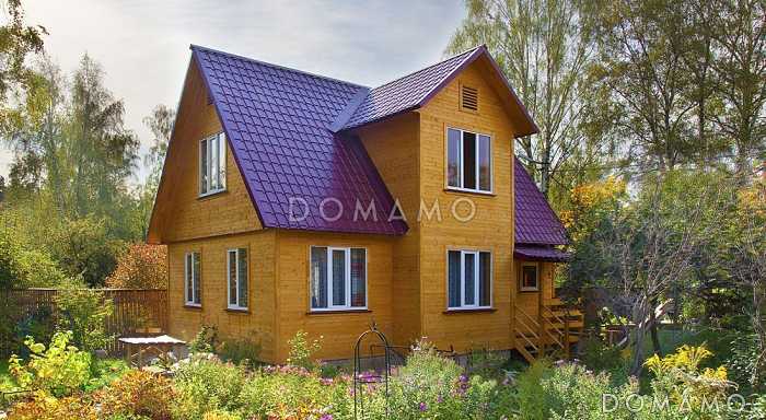 Проект дома 7х9 из бруса Проект дома 7х9 из бруса
