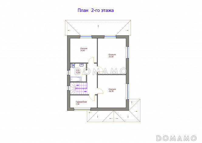 Проект 119 / План 2 этажа