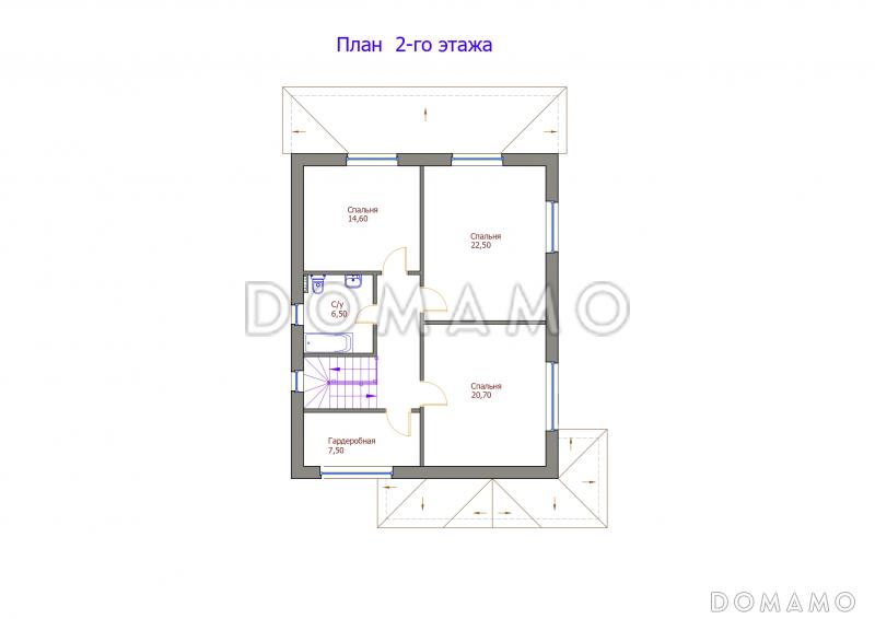Проект 119 / План 2 этажа