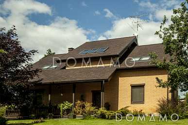 Проект кирпичного дома с постирочной на мансардном этаже