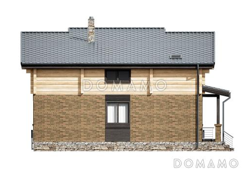 PAVLOVO HOUSE 216 / Фасад 3 PAVLOVO HOUSE 216 / Фасад 3